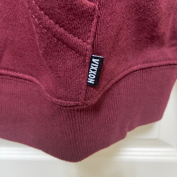 Dixxon Vixxon Womens Large Full-Zip Maroon Burgundy Hoodie Brand New - Picture 6 of 8